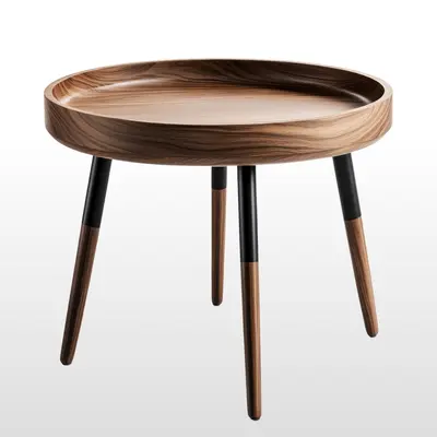 Table basse ronde